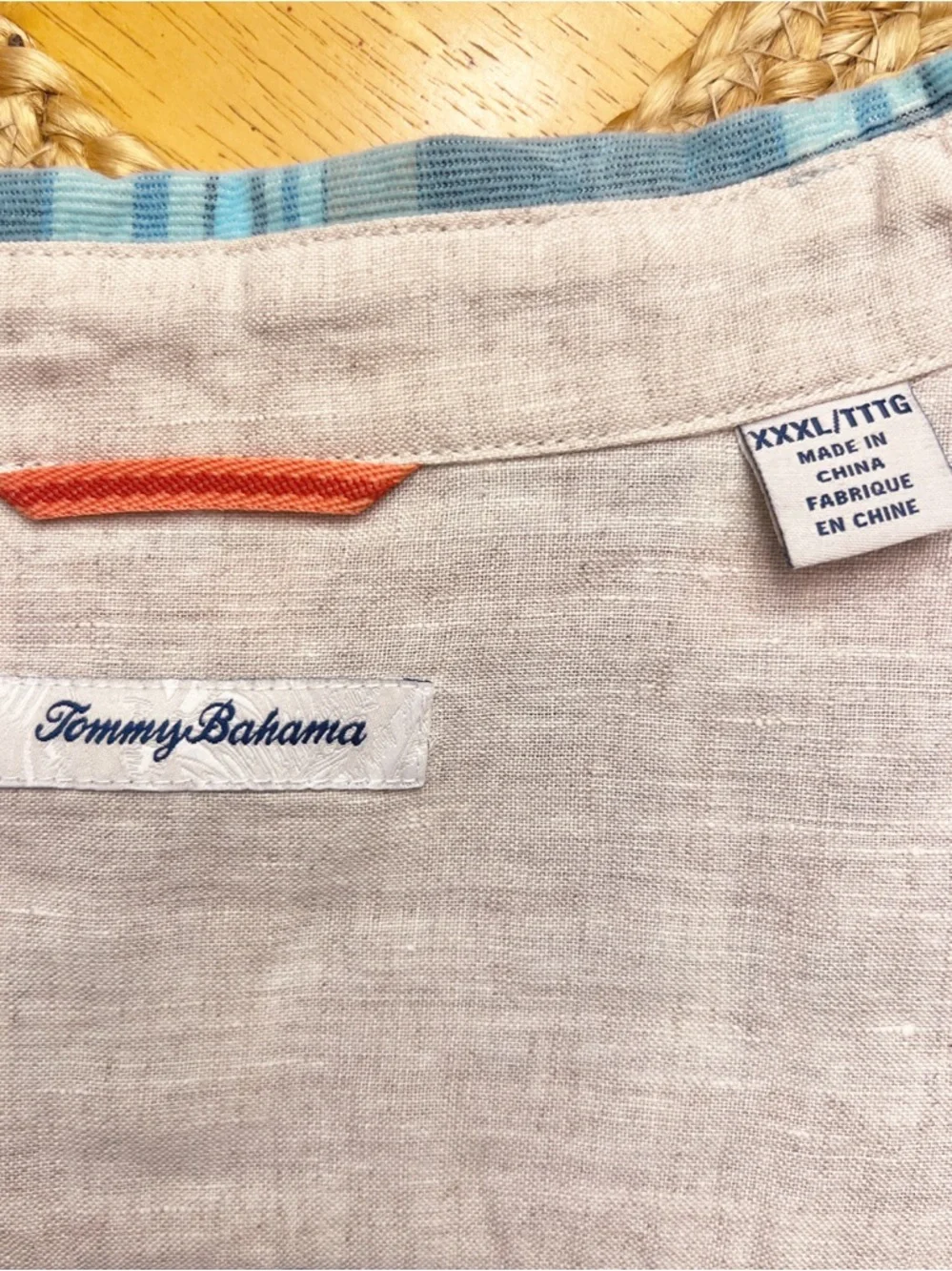 Mens Tommy Bahama Cord Chella Shirt Plaid Button Down Long Sleeve Shirt 3XL - Picture 6 of 9